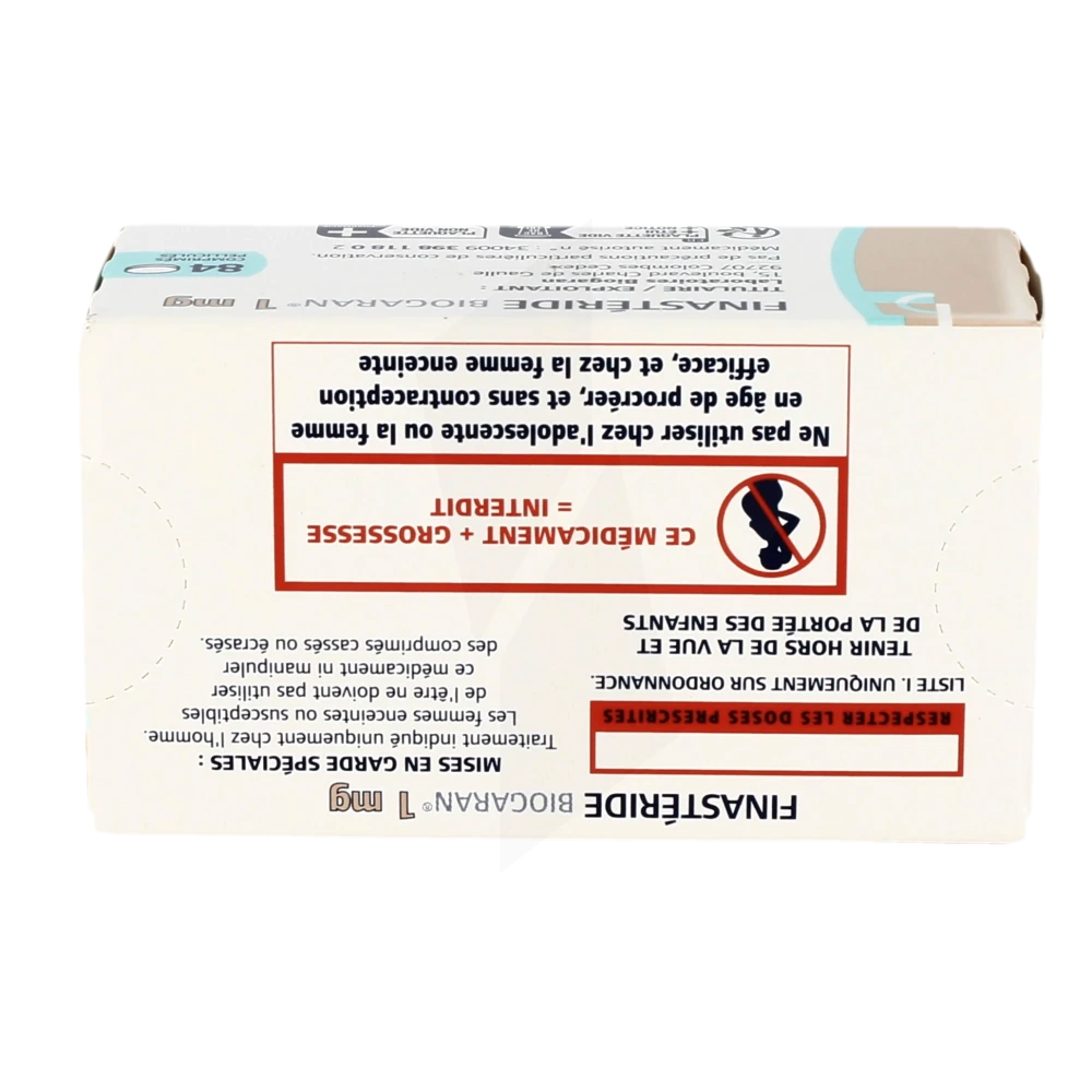 Finasteride 84 prix