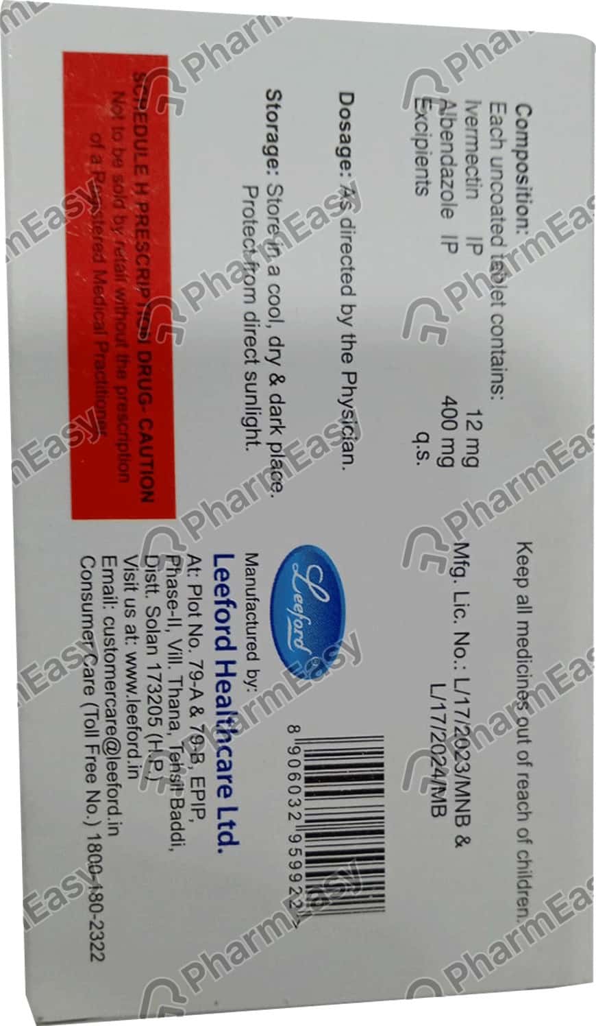 ivermectin 12 mg leeford