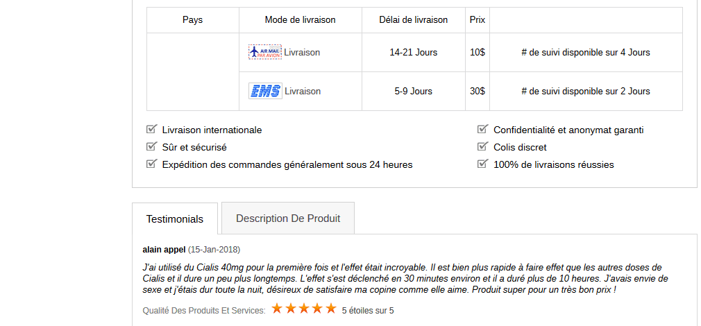 finasteride avec ou sans ordonnance