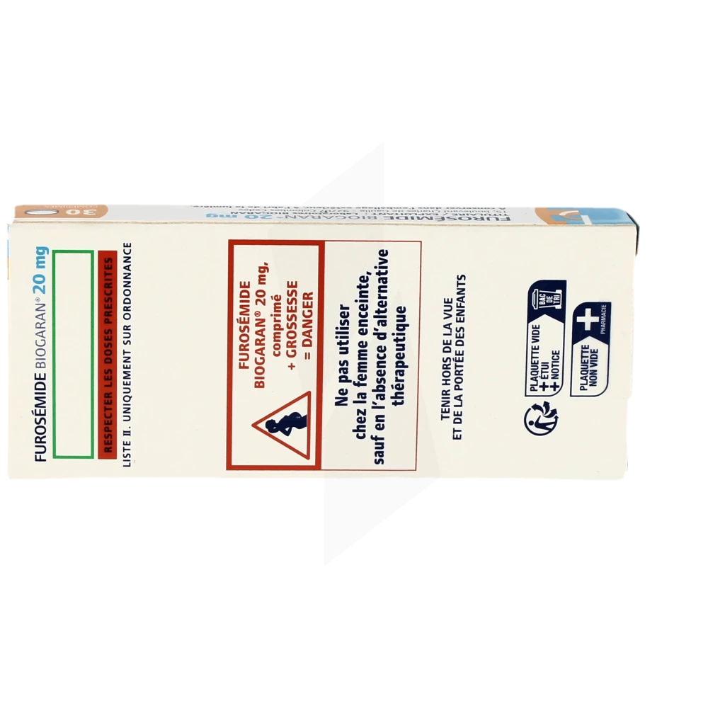 Générique du médicament lasix