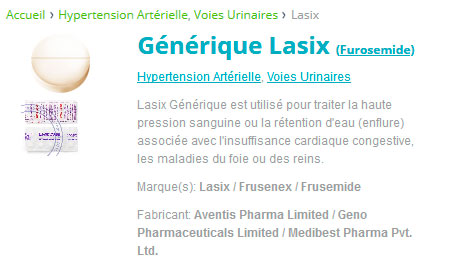 Lasilix pilule