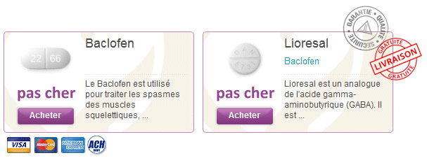 Lioresal comment acheter