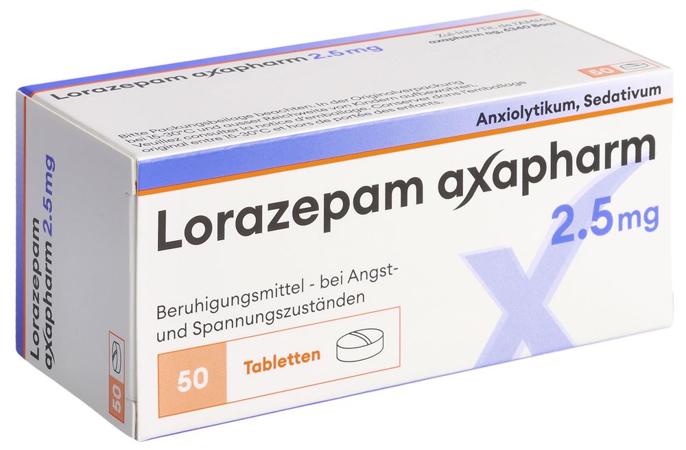 lorazepam 2 5 mg prix