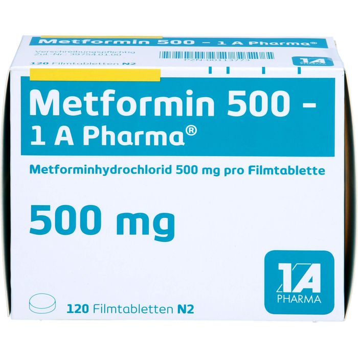 Metformine 500 mg generique