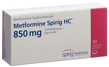 Metformine 850 mg perte de poids