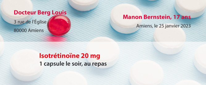 Ordre isotretinoin