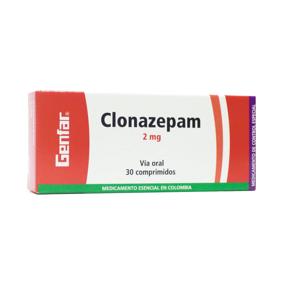 Precio de rivotril 2mg x 60