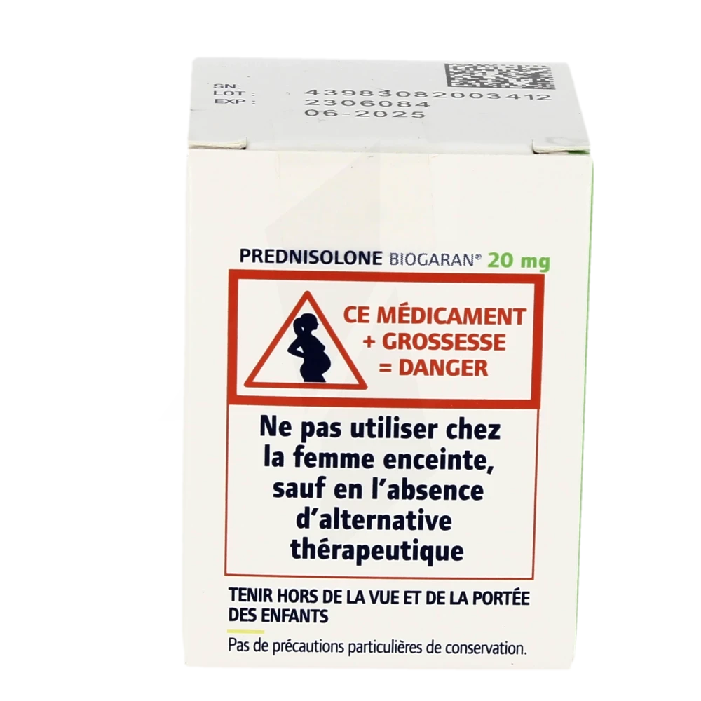 Prednisolone 20 Prix
