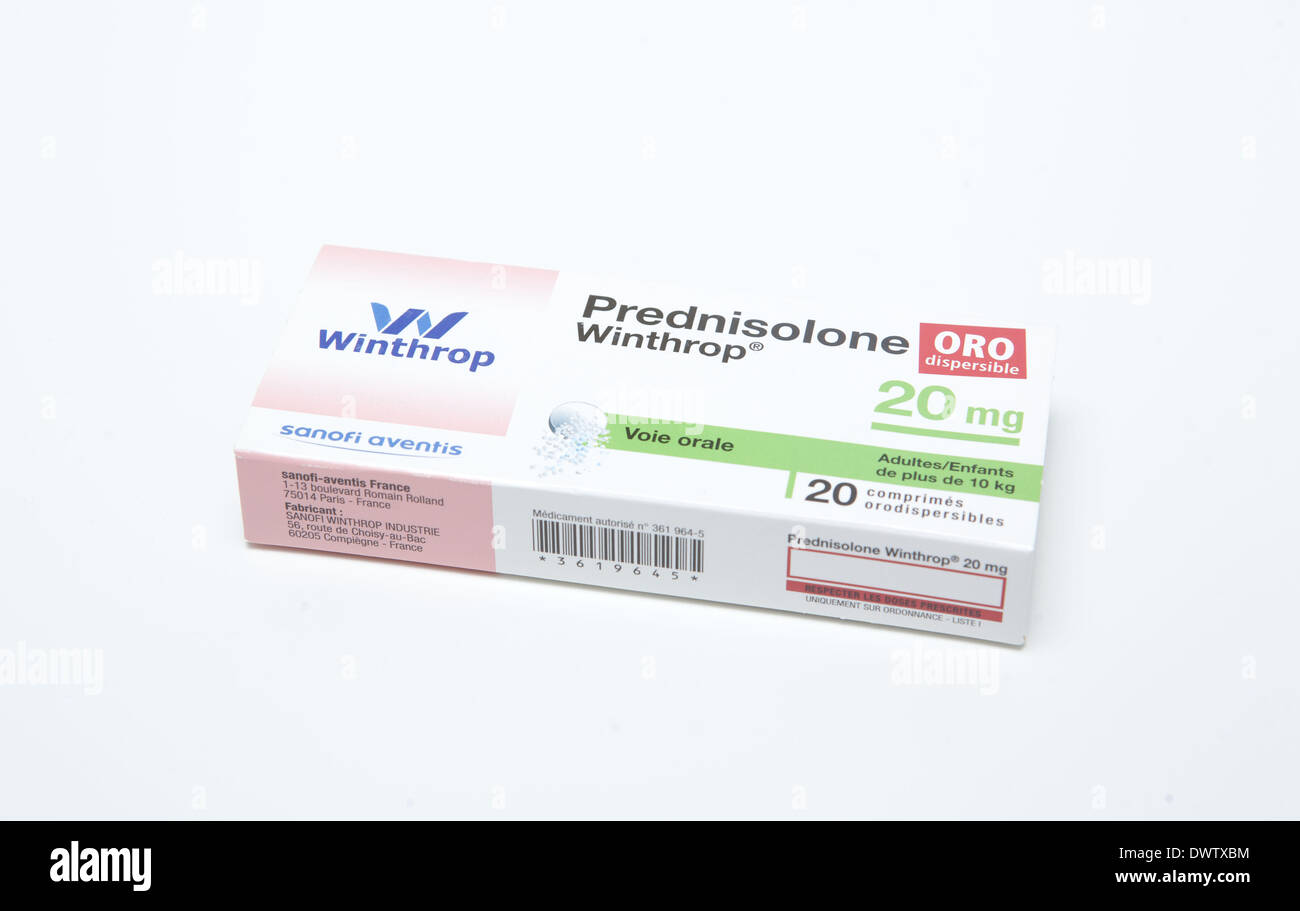 Prednisolone france