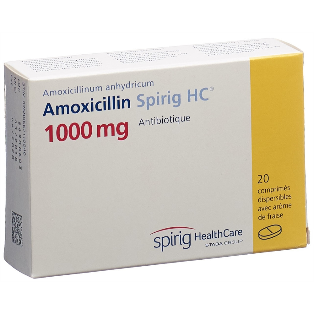 prix amoxicilline mylan 1g