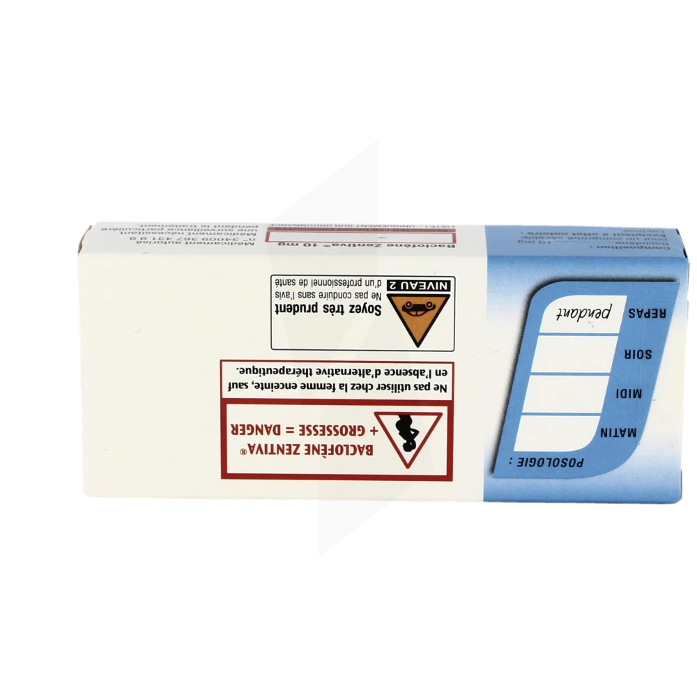 Prix du baclofen