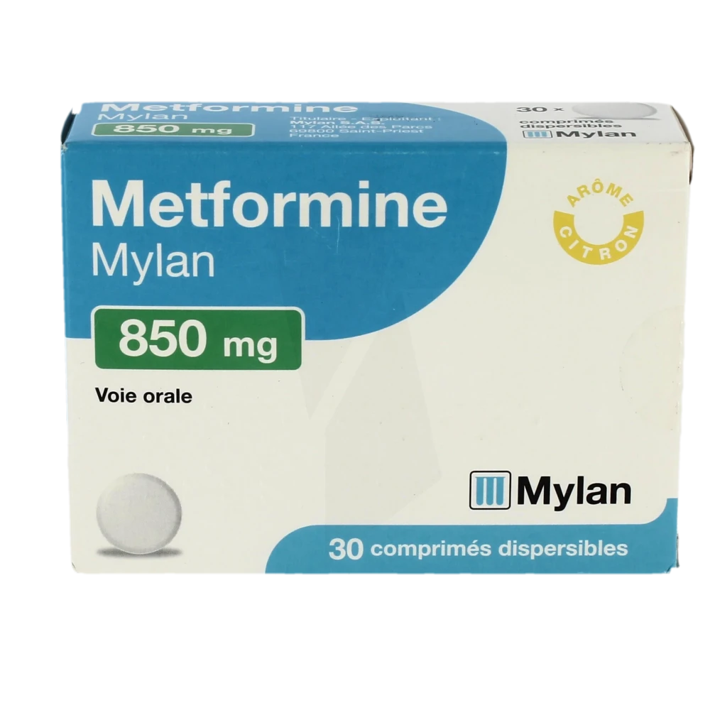 prix du metformine