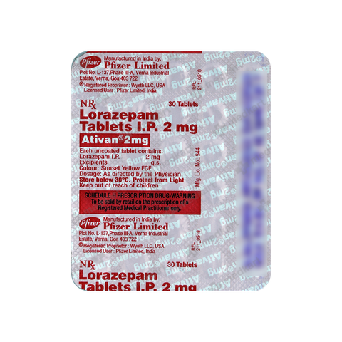 prix lorazépam