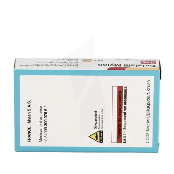 Prix Tadalafil Mylan