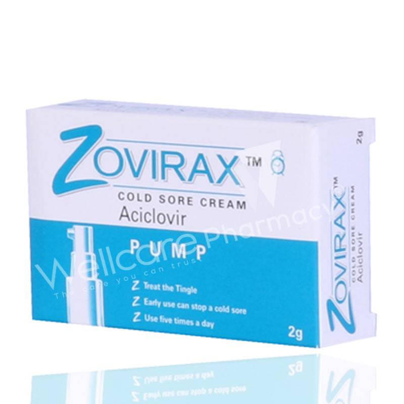 Prix zovirax crème tube de 2g