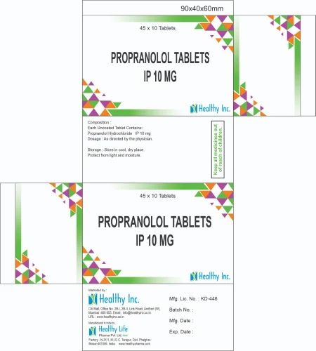 Propranolol 10mg/ml Propranolol 10mg/ml
