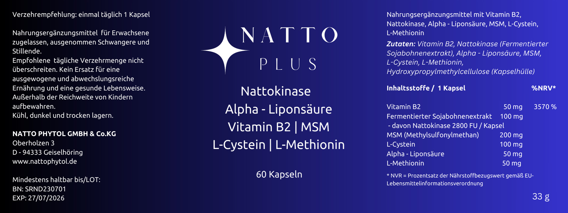 Propranolol Nat Plus 80 Mg