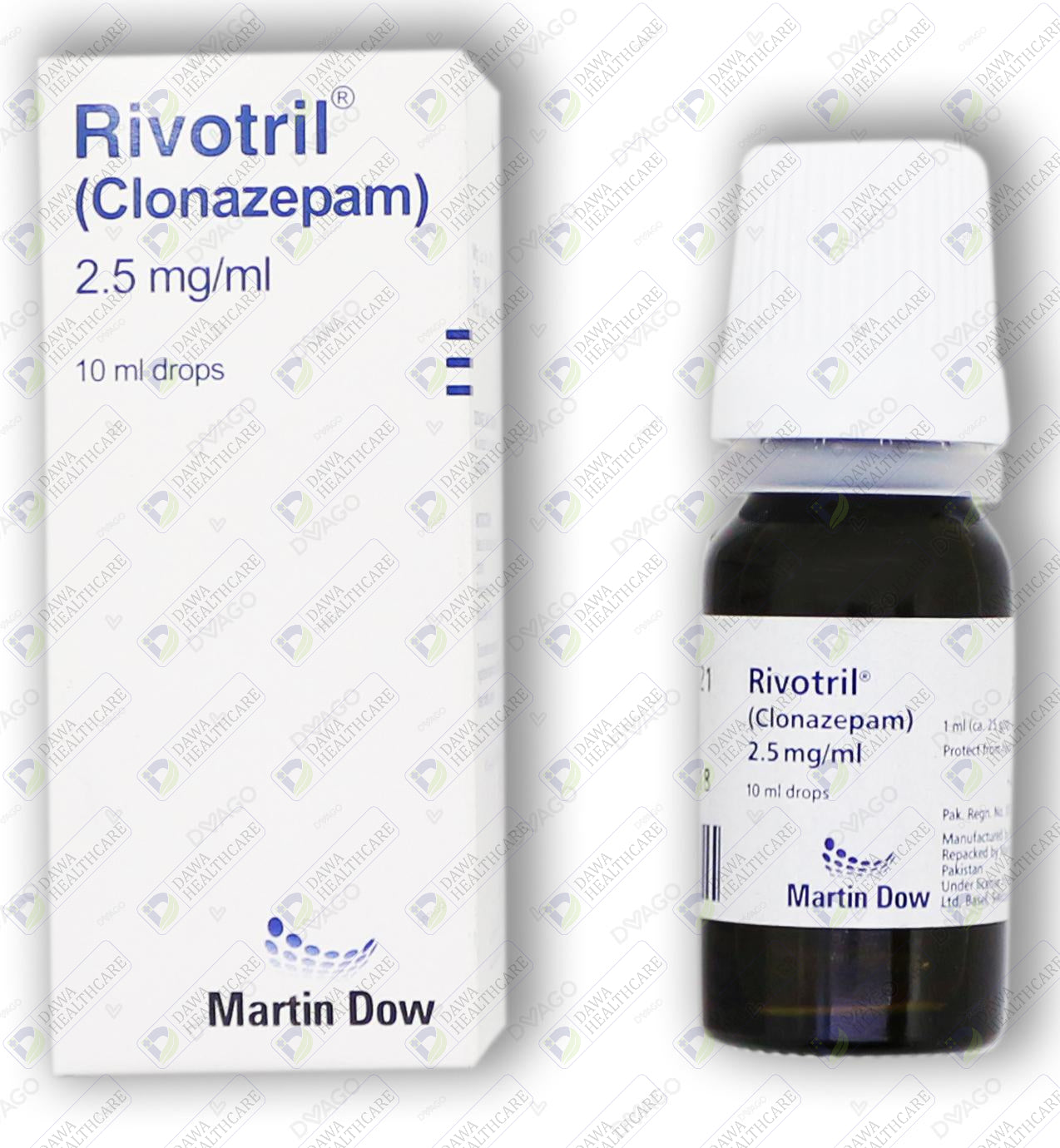 rivotril gouttes prix