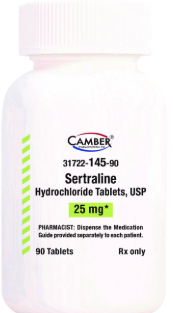 sertraline zoloft 25 mg