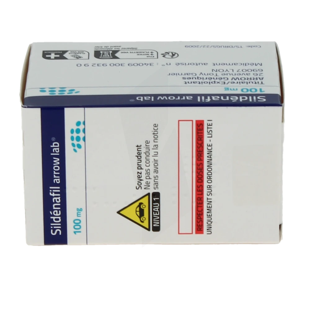 Sildenafil 100mg boite de 24 prix
