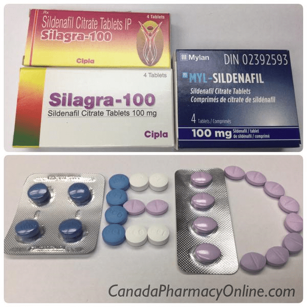 Sildenafil 100mg Mylan