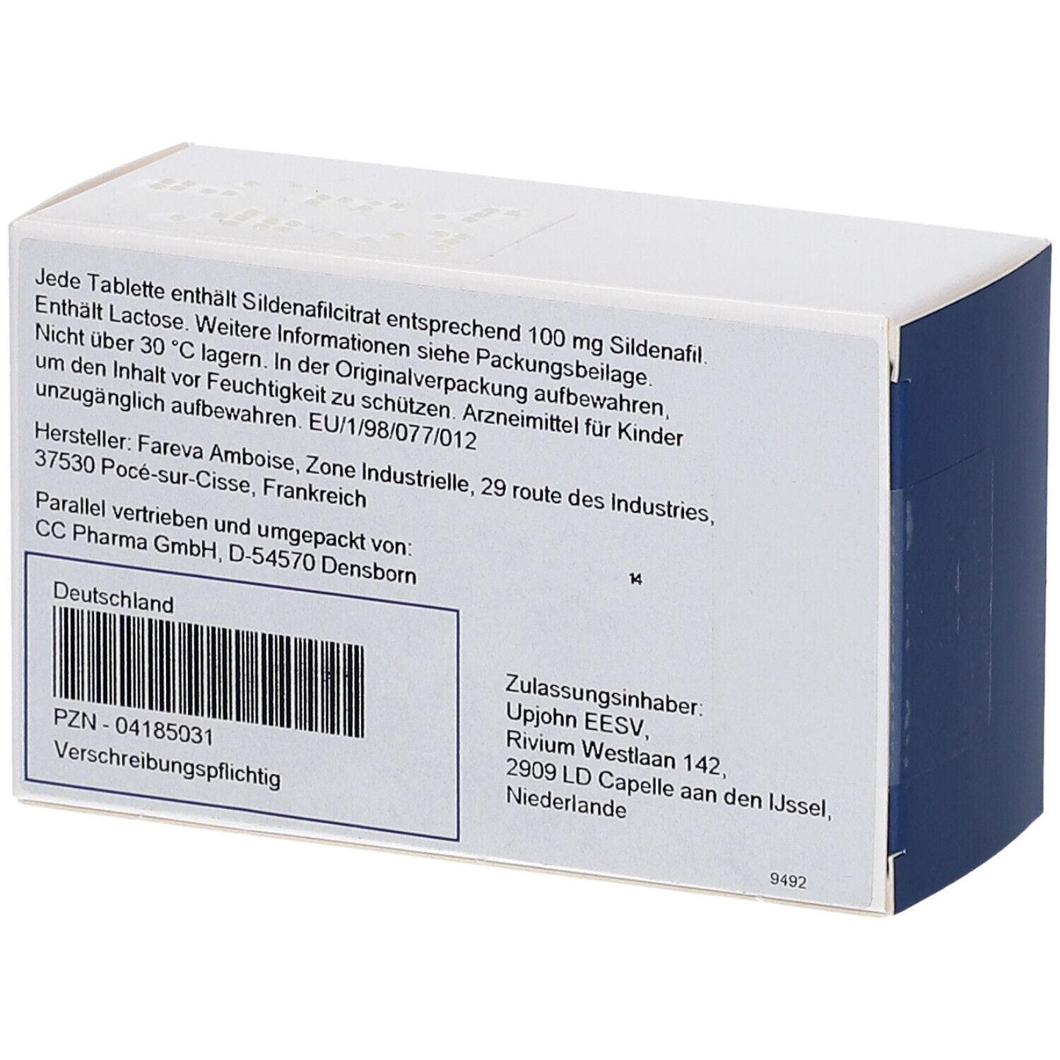 Sildenafil 100mg niederlande