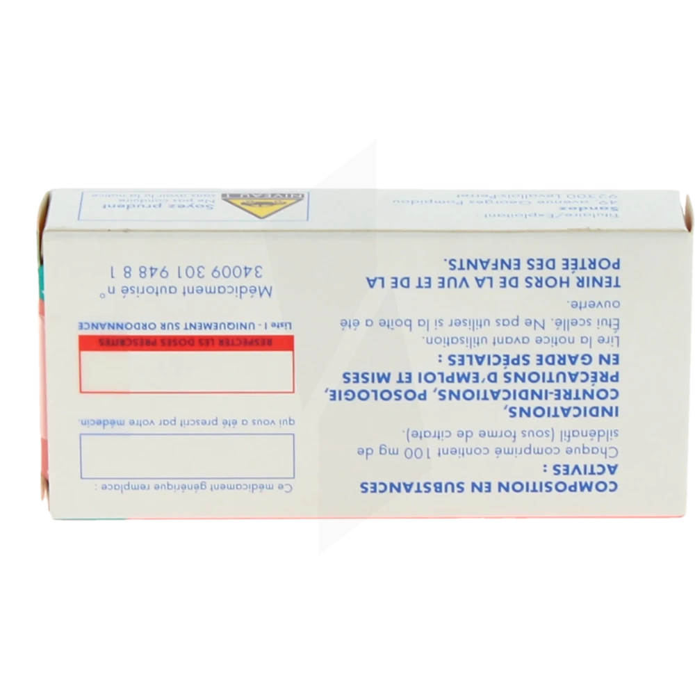 Sildenafil Sandoz 100 Mg Online