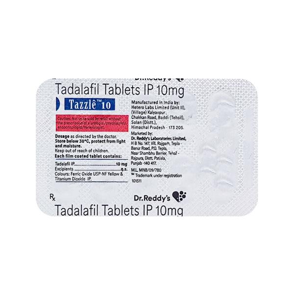 Tadalafil 10 mg compendium