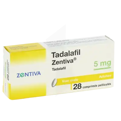 Tadalafil 5 mg achat en ligne