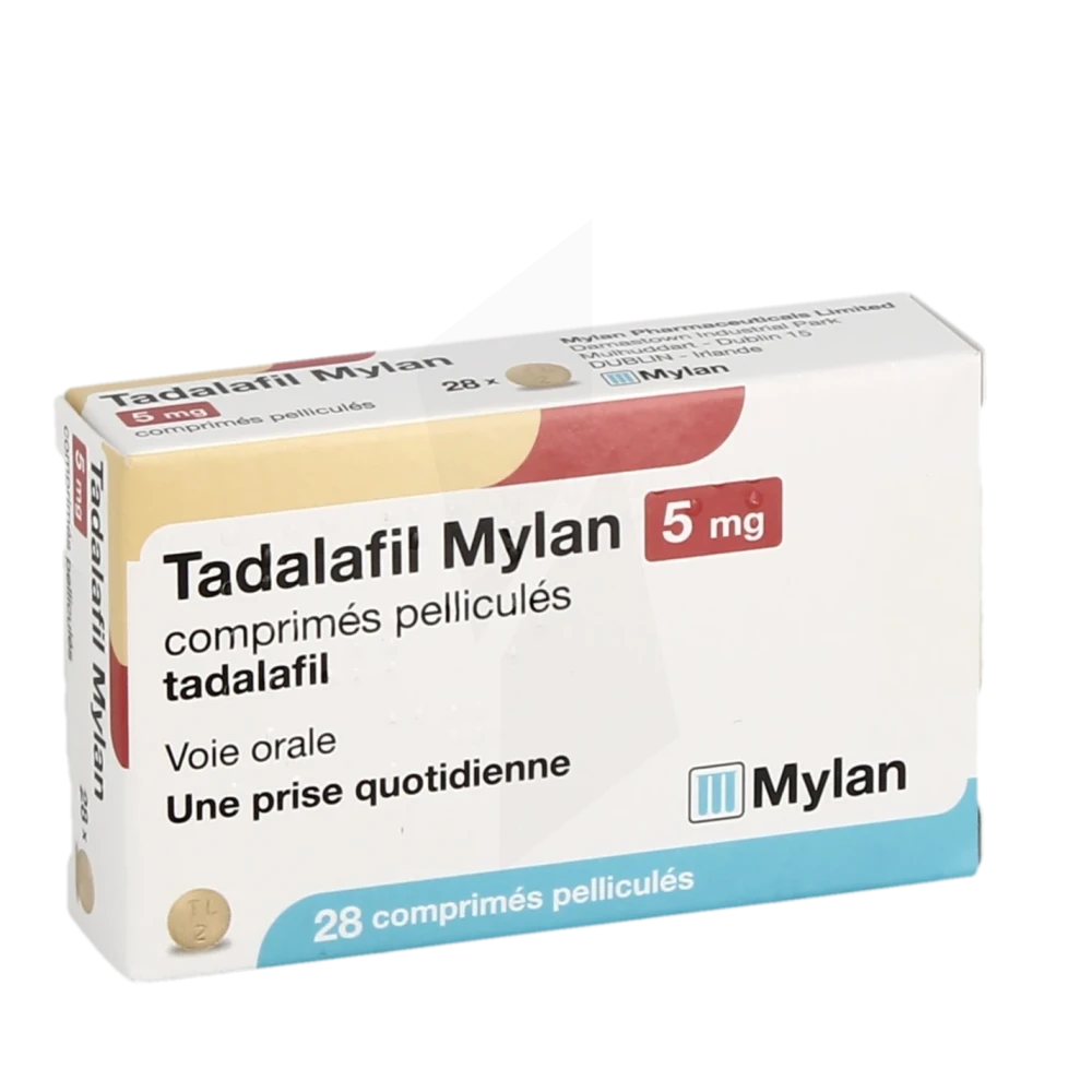 Tadalafil 5 Mg En Ligne