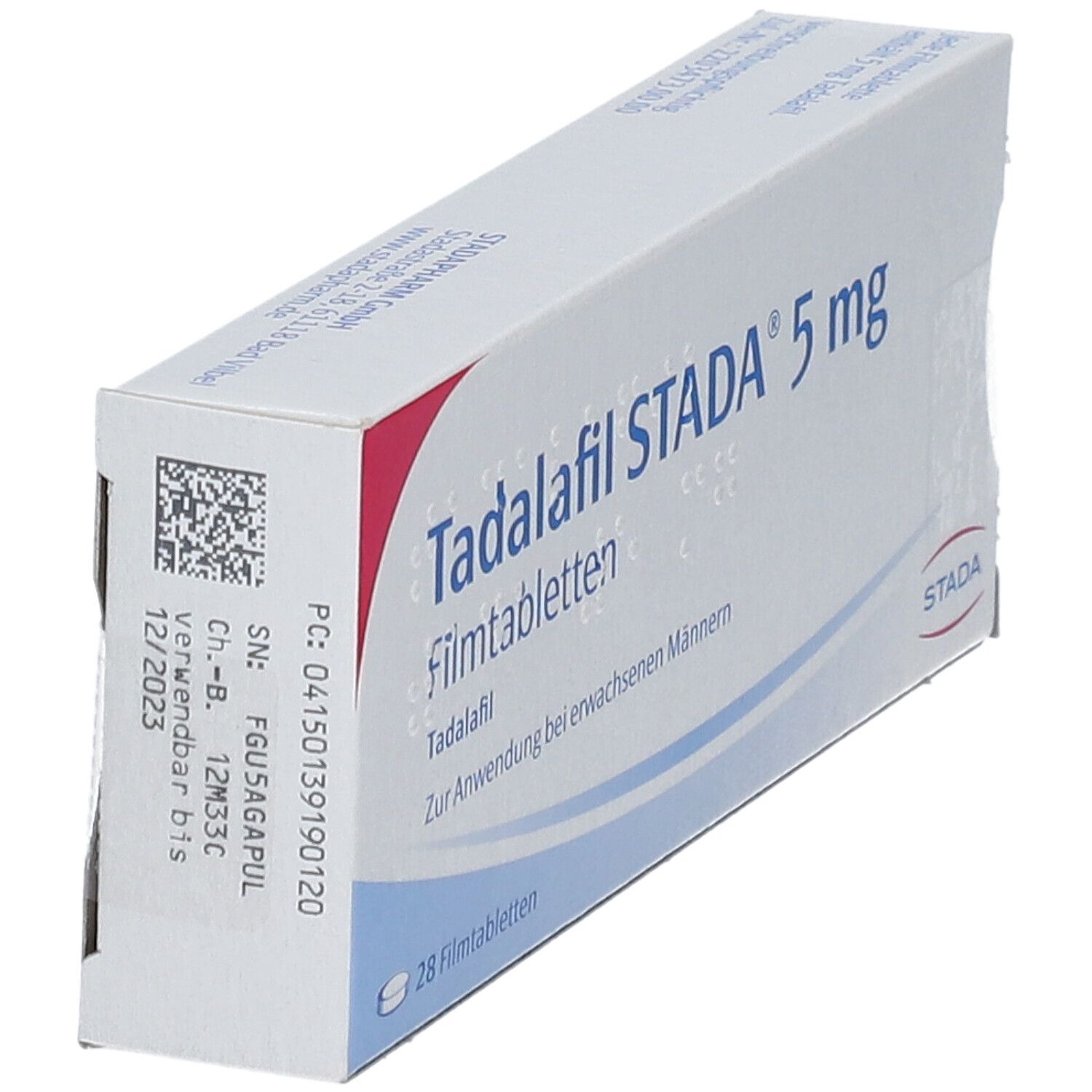 Tadalafil sandoz 2.5 mg
