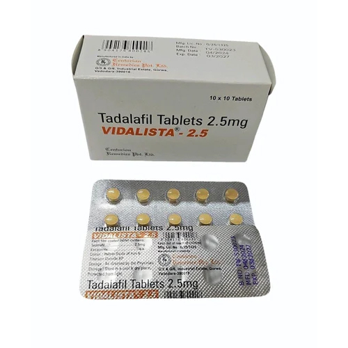 Tadalafil Vidalista 2.5 Mg