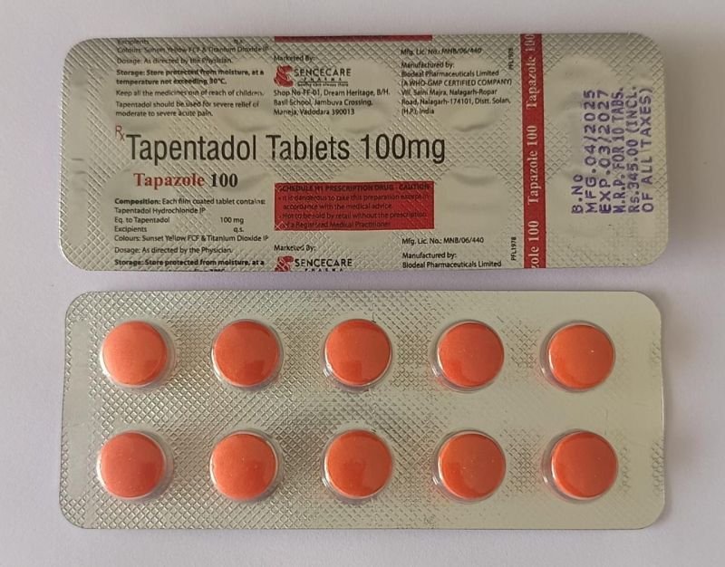 tapentadol de 100 mg