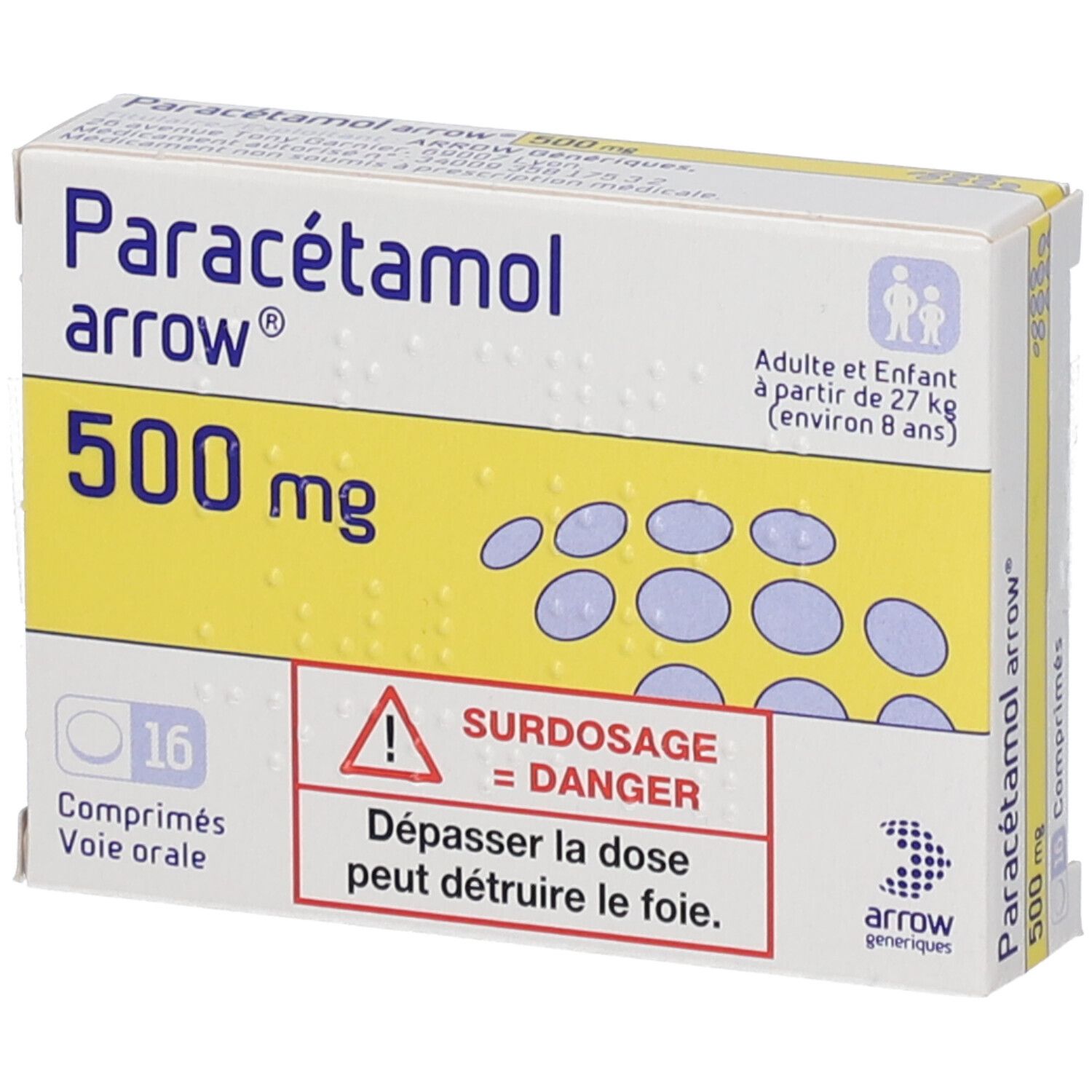 tramadol paracetamol generique arrow