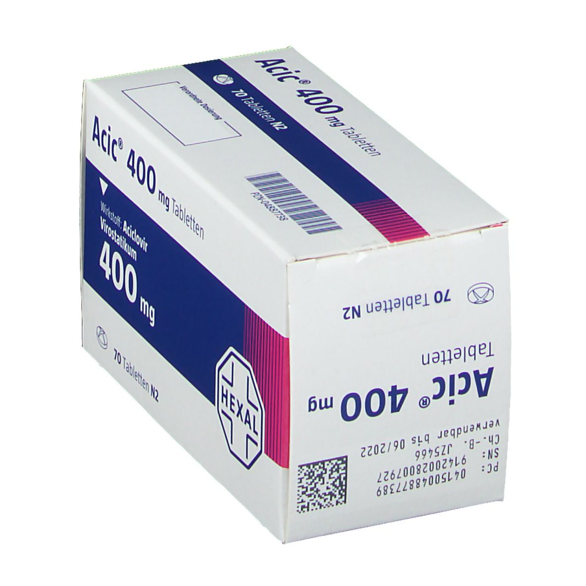 Valacyclovir 400mg