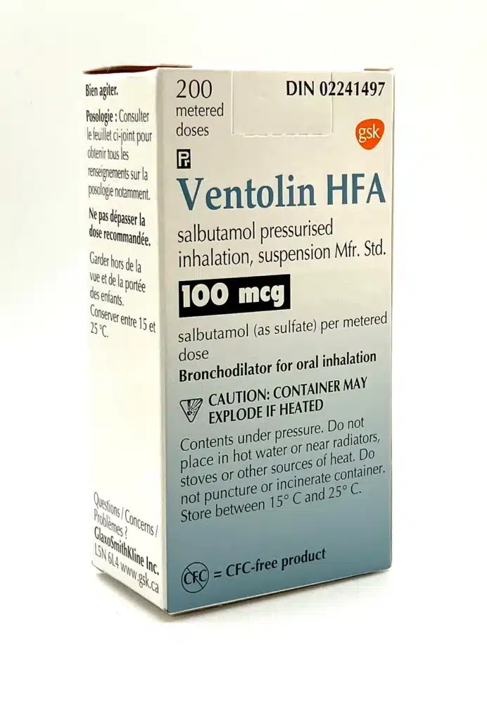 ventolin puff prix