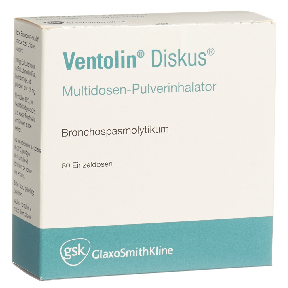 Ventoline Salbutamol Prix