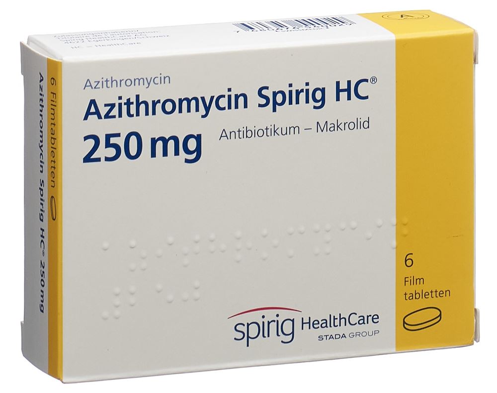 Zithromax 250 mg cpr 6