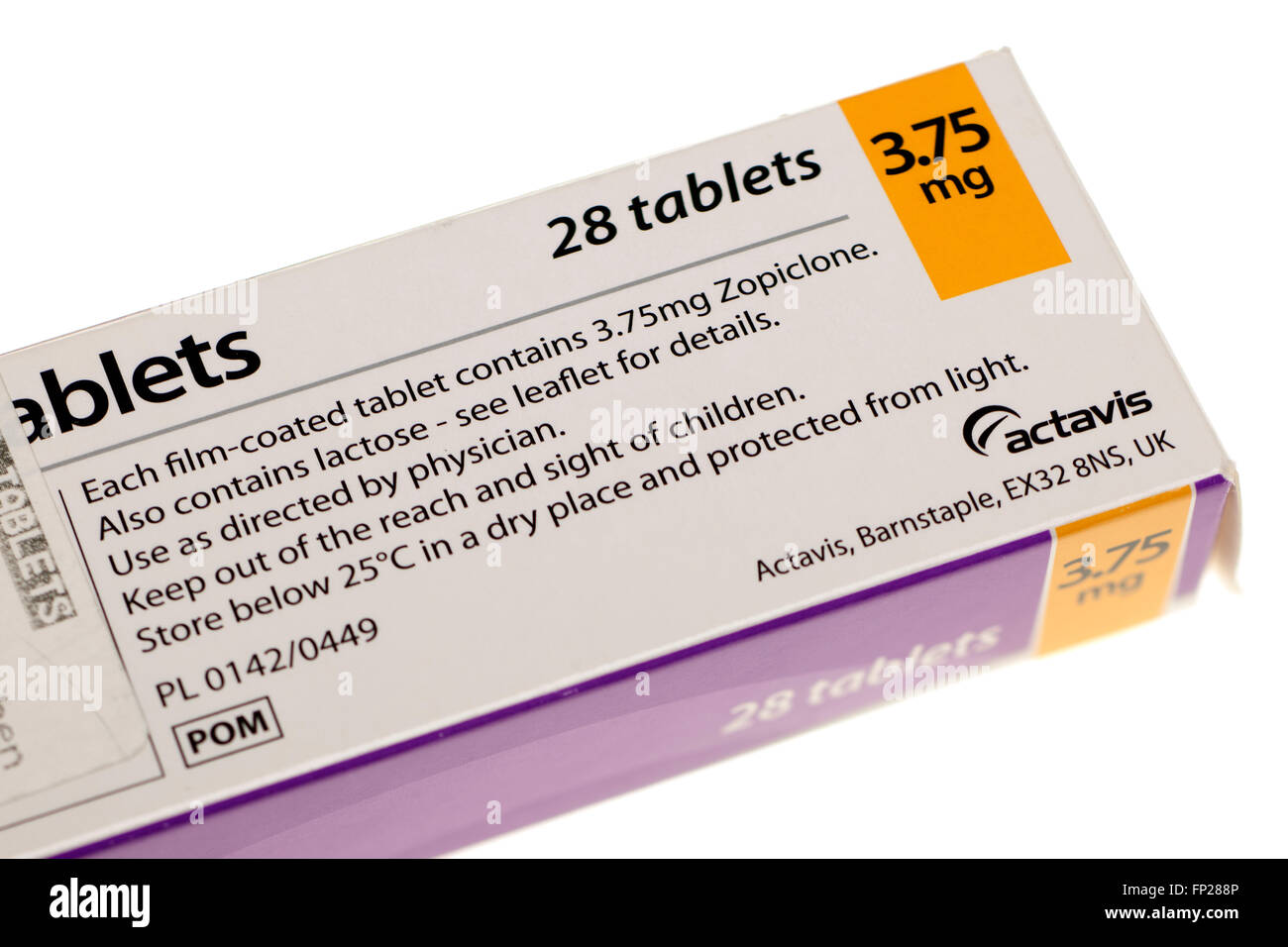 zopiclone 3.75mg
